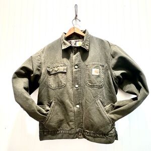 Carhartt Green Button-Up Jacket